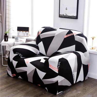 China Elastic Couch Sofa Cover Print Waterproof Pet Sit Cover Elastic Printed Stretch Sofa for sale