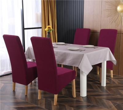 China Strechable Lounge Fancy Baby Dining Back Chair Cover Set for sale