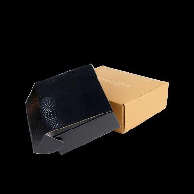 China Recycled Materials Corrugated Paper Box Custom Full Color Printed Corrugated Cardboard Packing Mailing Boxes , Wholesale Recycled Brown Recyclable for sale