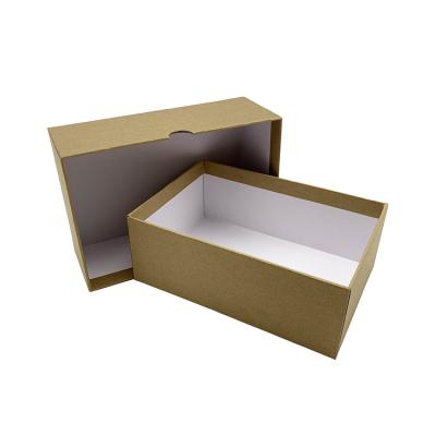 China Recycled Materials Wholesale Fashion Design False Eyelash Color Printed Corrugated Lid And Base Packing Custom Kraft Paper Packaging Box for sale