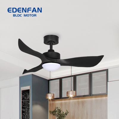 China With Good Quality DC Motor Ceiling Fan 41 Inch LED Tricolor Light For Household And Office for sale