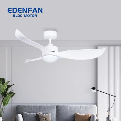 China With 52 Inch Light Modern Ceiling Fan Light Dimmable Led Tricolor Light For Living Room And Bedroom for sale