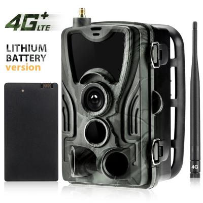 China Li-bat Built-in Camera New 4G Hunting Trail Camera HC-801LTE With 5000mAh Lithium Battery Long Time MMS Super Backup SMTP SMS Phototrap for sale