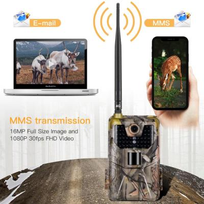 China 20MP 1080P Wildlife Trail Camera Photo Traps Night Vision 4G SMS MMS Wireless SMTP Send Cellular Hunting Surveillance HC-900LTE Cameras for sale