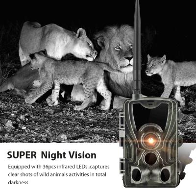 China HC801M Wireless System HC801M Trail Camera 2G SMS 1080P Infrared Night Vision 0.3S Trigger Weather Hunting Cameras Wildlife Photo Video Surveillance for sale