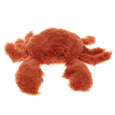 China Promotion OEM ODM Most Popular Cartoon Plush Soft Stuffed Sea Animal Lovely Crab Plush Toy For Sale for sale