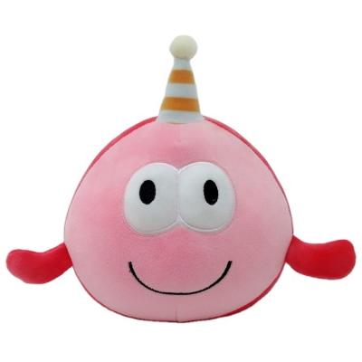 China Promotion Baby Safe 20cm Cartoon Plush Doll Toy Big Eyes Cuddle Fish Super Soft Plush Toy For Children for sale