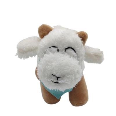 China Lamb Toy For Promotion ODM Logo Customized Plush Smiley Soft Sheep Cartoon Plush Promotion OEM for sale