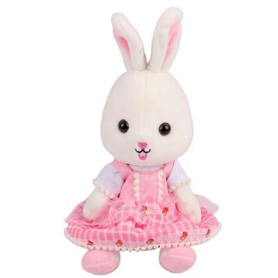 China Promotion Top Sale Nice Prepared White Soft Plush Rabbit Bunny Toys Doll Cute Baby Stuffed Toy For Sale for sale