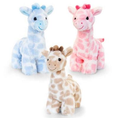 China Best Gift Baby Promotion Baby Gift Customizable Color Safe Newborn Soft Fluffy Plush Cute Giraffe Toy for sale