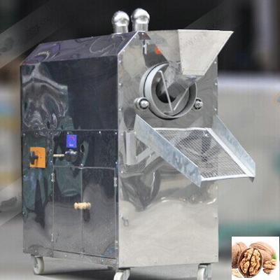 China Roast Grain Seed Stainless Steel Dry Rotary Drum Tray Maize Roasting Machine for sale