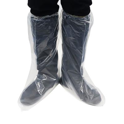 China Factory Wholesale Goods Thick Plastic Disposable Rain Boot Waterproof Covers for sale