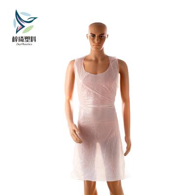 China Waterproof Water Proof , Concise Design Plastic Apron Disposable Plastic Apron for sale