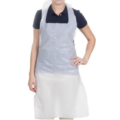 China Customized Kitchen Apron Color PE Cleaning Medical Apron Waterproof Disposable Plastic Aprons for sale