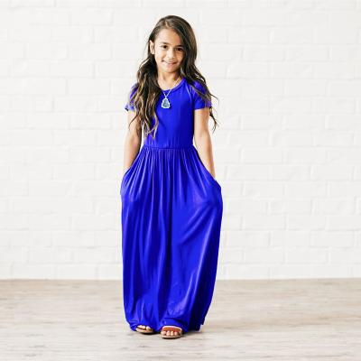 China Stylish Kids Clothes Girls Summer Breathable Beach Dresses Toddler Baby Girls Fall 2021 Dress for sale