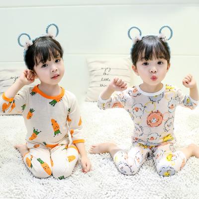 China 2020 QUICK DRY pajamas spring suit girl and summer children's clothing for sale