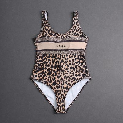 China 2022 High Waist Swimwear Leopard Print Tankinis Breathable Swimwear Bikini Swimwear Split Two Piece Bikini Swimwear for sale