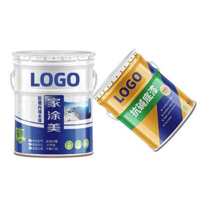 China Factory direct sale 20L recyclable chemical buckets custom OEM logo tin barrels with handle for sale