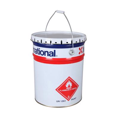 China Durable 16 Liter Open Head Chemical Barrels With Steel Handle And Lock Ring Lid for sale