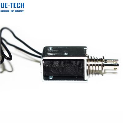 China Stainless Steel UE-0520S DC12V/24V Solenoid Actuator Solenoid Valve Push Pull Mechanical Parts for sale