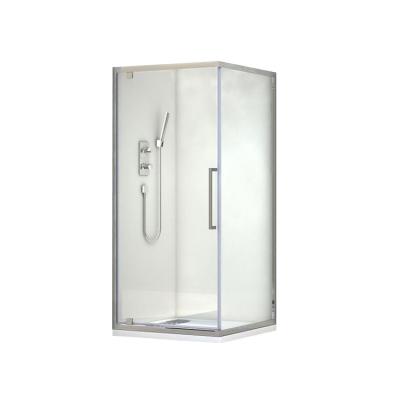 China Modern Semi-Framed Pivot Door Australia Standard Shower Enclosure for sale