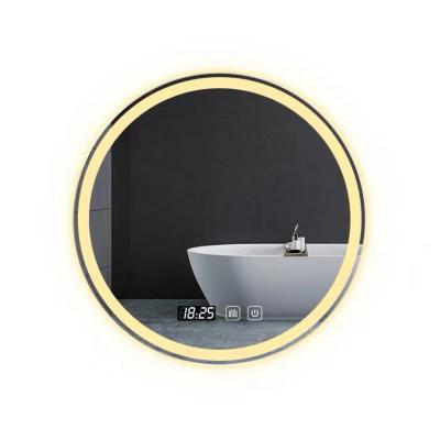 China Illuminated Bathroom Round LED Mirror for sale