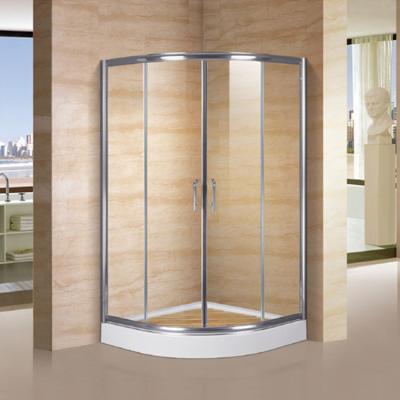 China Modern Aluminum Glass Frame Sliding Door Shower Compartment S6009 for sale