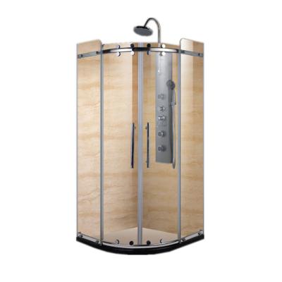 China China Factory Right Hand Enclosure Safety Shower Box /Shower Cabin Shower Cabinet Frameless S6046 for sale