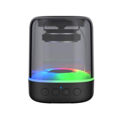 China High Quality 2023 Portable Small Radio Speaker Subwoofer RGB Music Function Promotional Gift Phone For Bedroom Office Birthday Gift For Women for sale