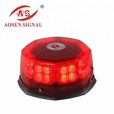 China Pc+Aluminum alloy ambulance led light beacon for trucks AS 818 led mini lightbar for police for sale