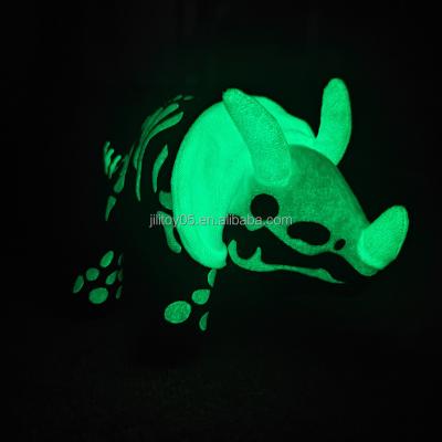 China Hot Custom Stuffed Toy Plush Toy With Light Luminous Turn Plush Dinosaur Standing Toys Cute Stuffed Dinosaur Gift Toys for sale