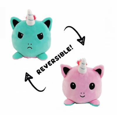 China 2021 hot custom unicorn mini van unicornios toy plushie toys reversible funny current sale baby gifts for sale