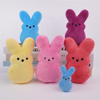 China Wholesale Peep Plush Stuffed Lovely Soft Cute Cartoon Valentine's Day Easter Gift For Girls Children Plush Rabbit Bunny Toy Doll for sale