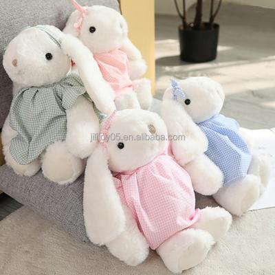 China Toy Sof Custom Stuffed Animal Pink Rabbit Stuffed Animal Plush Toys Factory Price Gift for sale