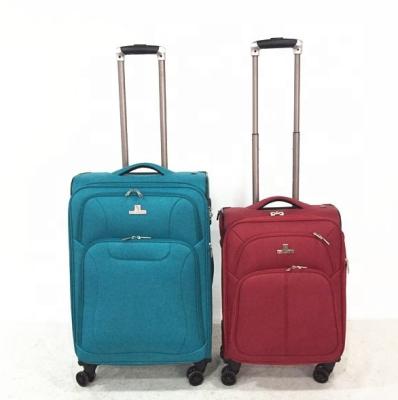 China Best Selling Advantageous Soft Nylon Fabric EVA Promotional Travel Travel Luggage for sale