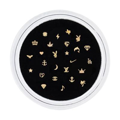 China FASHIONABLE Decoration 18K Shiny Gold Star Dental Crown Forever Shape Fashion Tooth Gems for sale