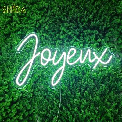 China Easy Installation Drop Shipping OEM Factory Neon Light Led Neon Sign Custom To Wedding Signs Decor RGB Home Wall Art for sale