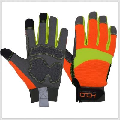 China Mechanics Glove PRI In Stock Hi-Strength Durable Vibration-Resistan Construction Safety Mechanical Work Gloves for sale