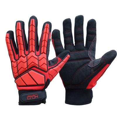 China PRI Vibration-Resistant Vibration-Resistant Hand Drilling Work Gloves Oil Resistant Oil Impact Gloves And Gas Gloves for sale