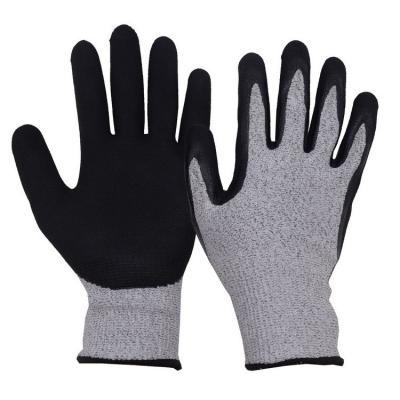 China CE Cut 4 PRI HPPE Polyester Gloves Dipping Machine Nitrile Gloves Disposable Working Gloves for sale