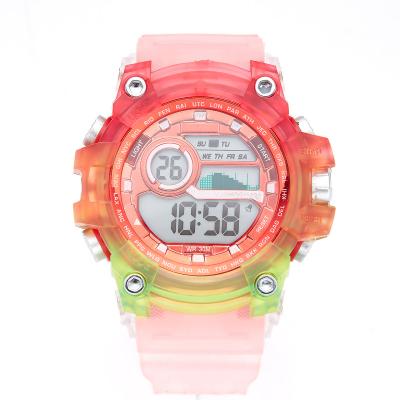 China New Luminous Automatic Factory Watch Student Watch Waterproof Sports Watch Colorful Electronic Alarm Clock, Alarm, Multifunctional 24 Hours for sale