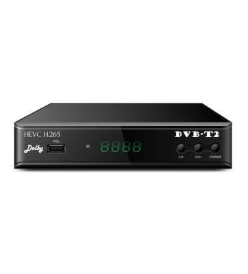 China Full HD HEVC H.265 DVB-T2 Digital Terrestrial USB PVR Digital DVB-T2 Receiver for sale