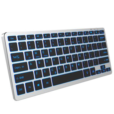 China Hot Selling Ergonomic Wireless Hot Selling Laptop Desktop Ultra-thin Wireless Keyboard for sale