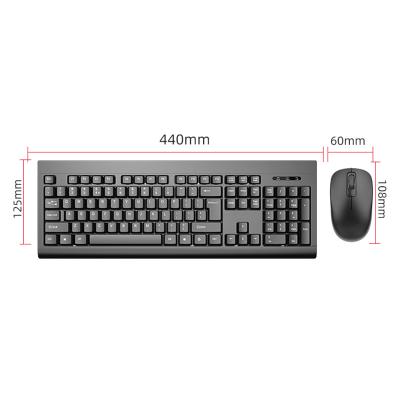 China 2.4G Business Laptop Desktop Wireless Single Keyboard for sale