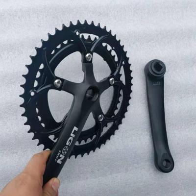 China Mountain Bikes 6061 Alloy 42 Aluminum 42 Square Hole Fixed Gear Wheel 52T Crankset Road Bike Mountain Bikes Gear for sale