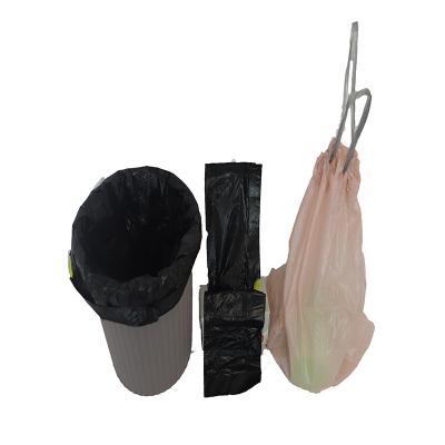 China Disposable Cost Price Rope Kitchen Waste Bag Trash Can Liner for sale