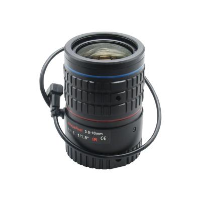 China F1.5 3.8mm to16mm Zoom 8 Megapixel CS Mount High Resolution CCTV Lens TRC-CS-D03816IR (8MP) - 1 for sale