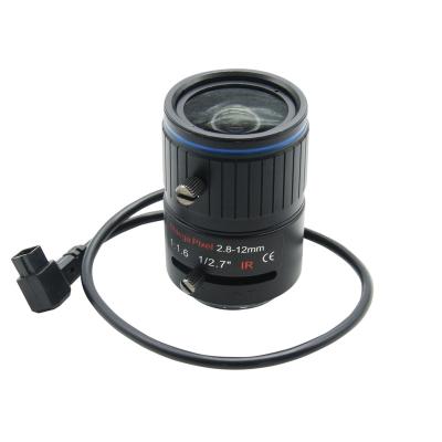 China Varifocal CS Mount Camera CCTV Lens TRC-CS-D02812IR (5MP)-1 2.8-12mm 5MP IR Auto Manual Iris Zoom for sale