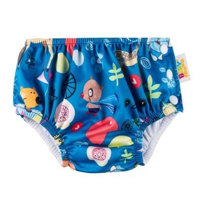 China Babyland Printed 3 Sizes For Swimming Pool Diaper Baby Swim Diaper for sale