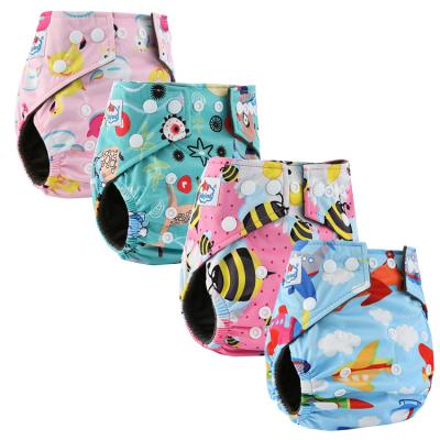 China 20pcs/set Printed Bamboo Charcoal Diaper Cloth Baby Diaper Cloth Babyland Wholesale for sale